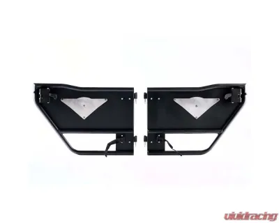 Combat Off Road Half Doors Rear Steel Pair Jeep Wrangler 2018-2023|Gladiator 2020-2023 - 15-1049